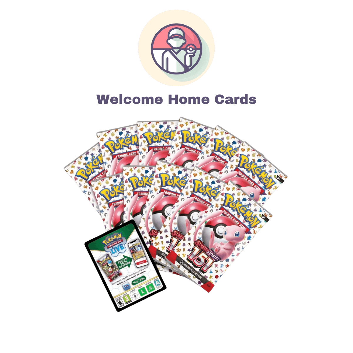 151 Elite Trainer Box - SV: Scarlet and Violet 151 (MEW) - Welcome Home Cards
